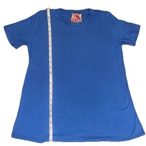 Johnny Was Vibrant Blue Kids Tee